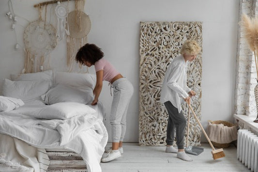 Comment enlever les taches de transpiration sur une taie d'oreiller et un couvre lit ?
