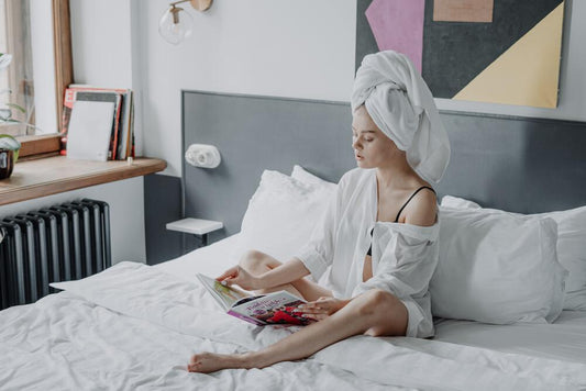 Dormez plus profondément avec une literie en coton