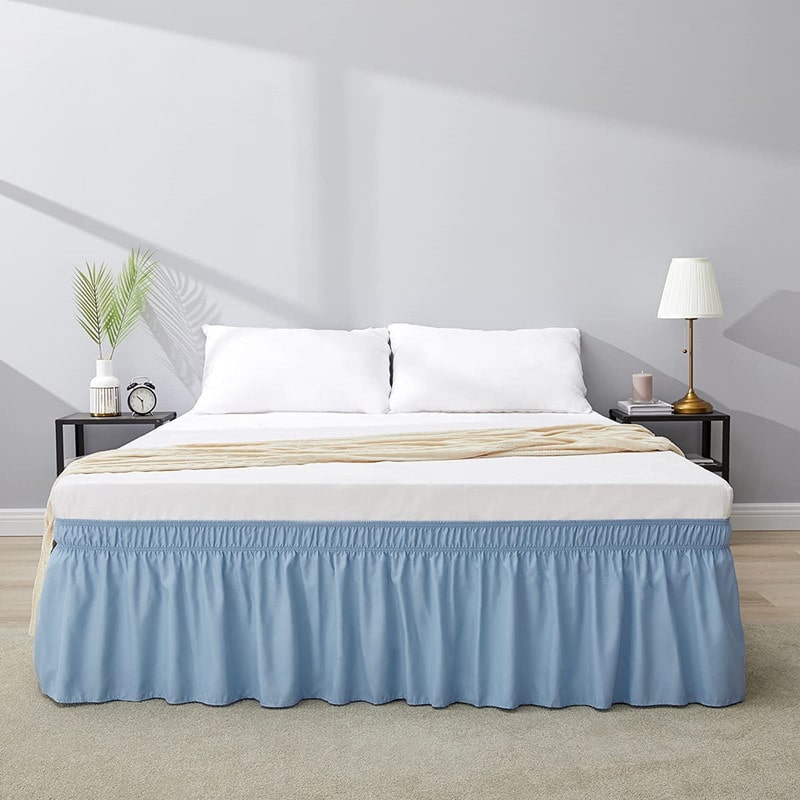 Cache sommier blanc 160x200