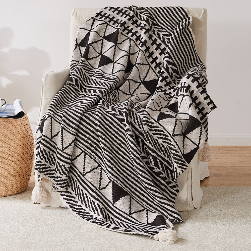 Couvre lit bohème chic sommier