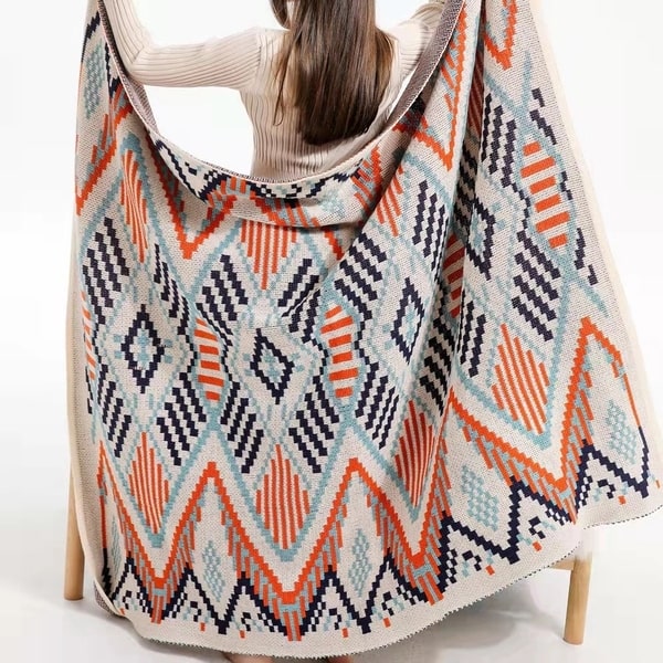 Couvre lit bohème chic tendance