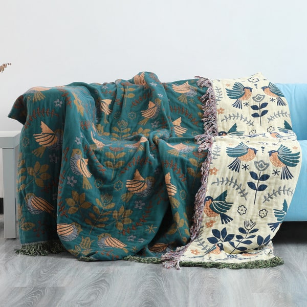 Couvre lit boutis canapé draps housse