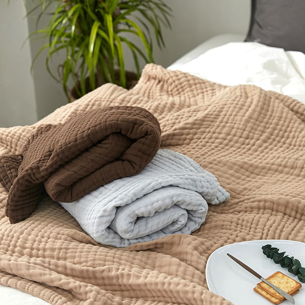 Couvre lit coton