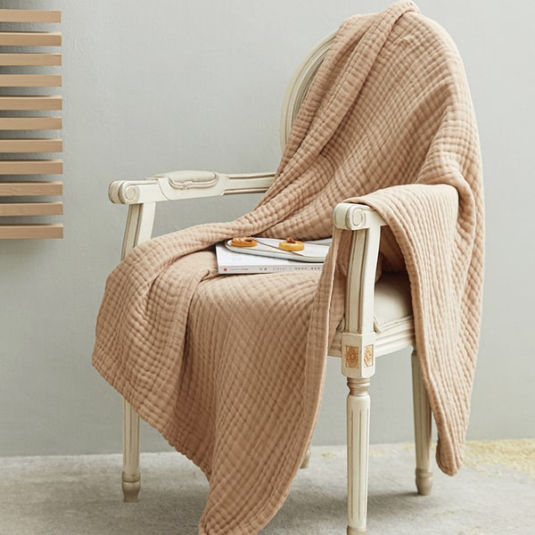Couvre lit coton