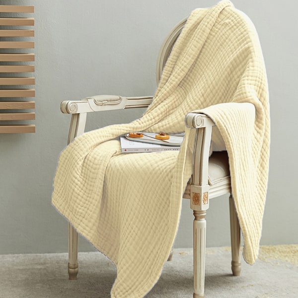 Couvre lit coton