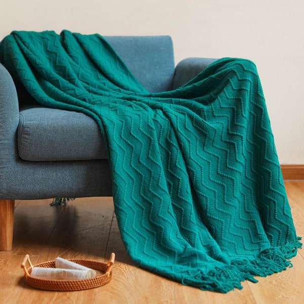 Couvre lit d'été vert