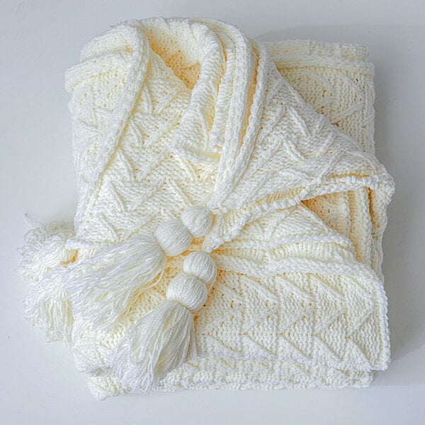 Couvre lit et oreiller blanc
