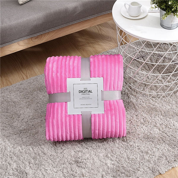 Couvre lit flanelle chaud