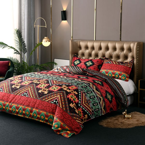 Couvre lit housse de couette arabe