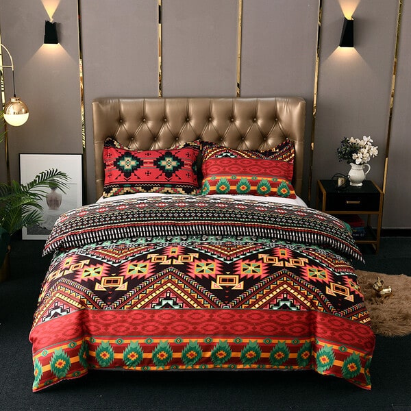 Couvre lit housse de couette marocain
