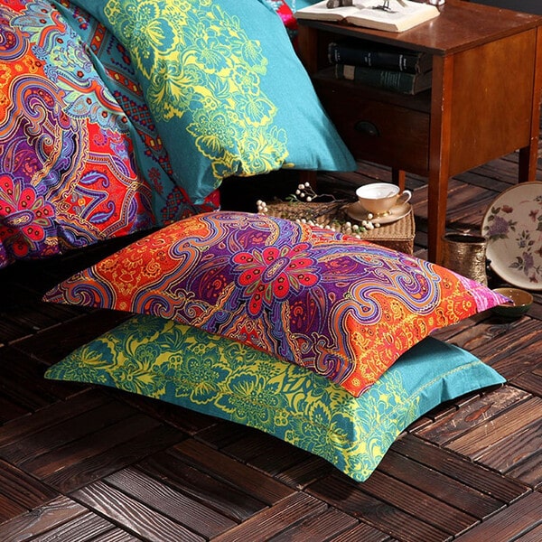 Couvre lit housse de couette coussin jolie