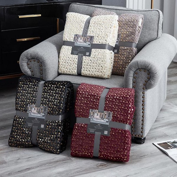 Couvre lit laine pack
