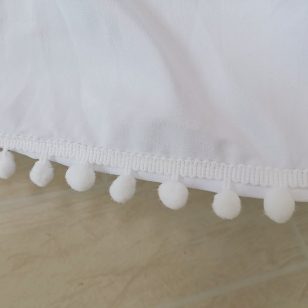 Couvre sommier blanc