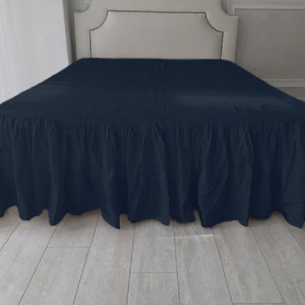 Cache sommier 160x200 lin