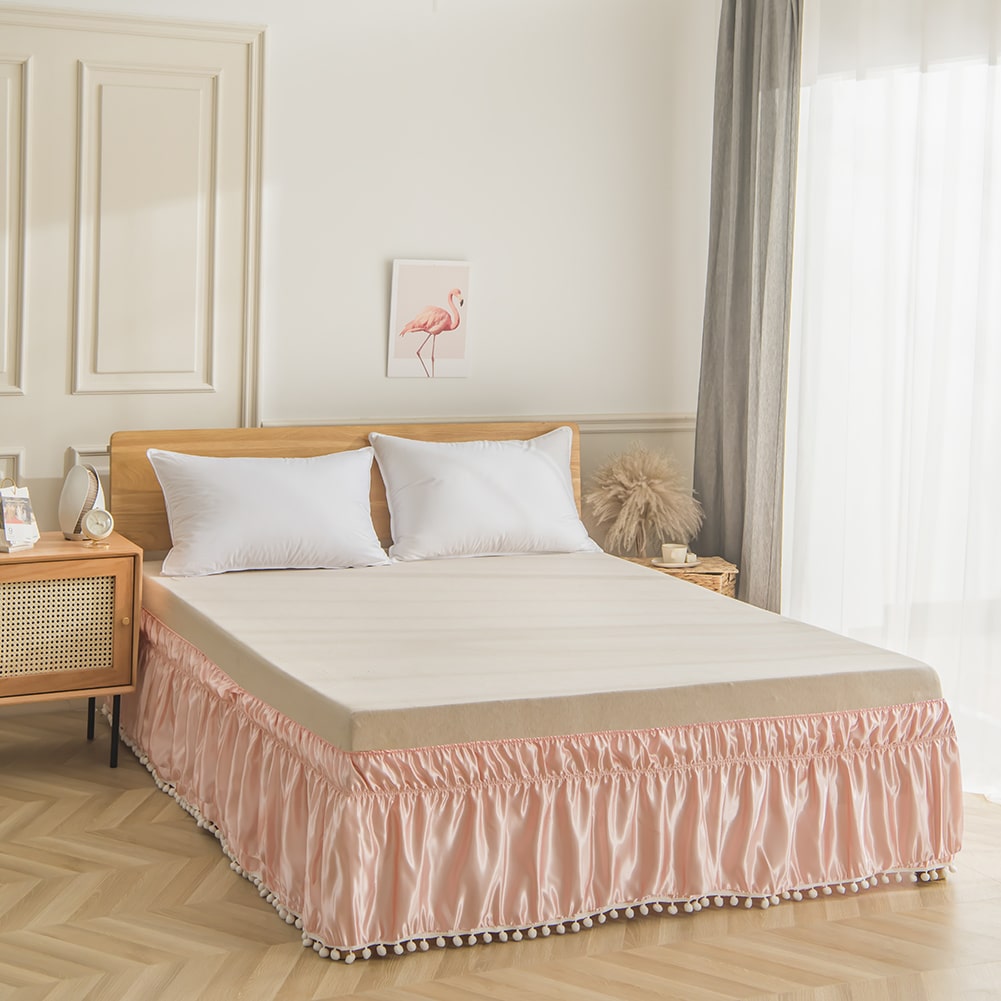 Cache sommier romantique