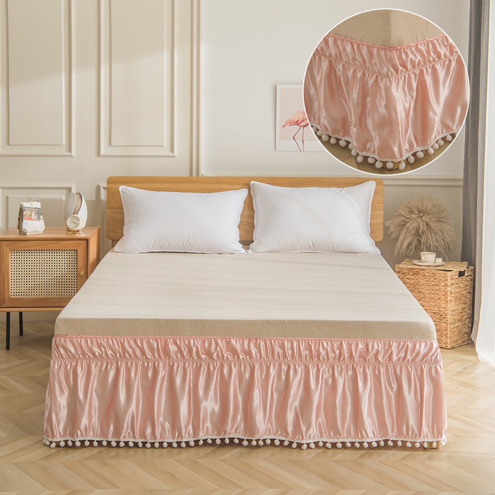 Cache sommier romantique