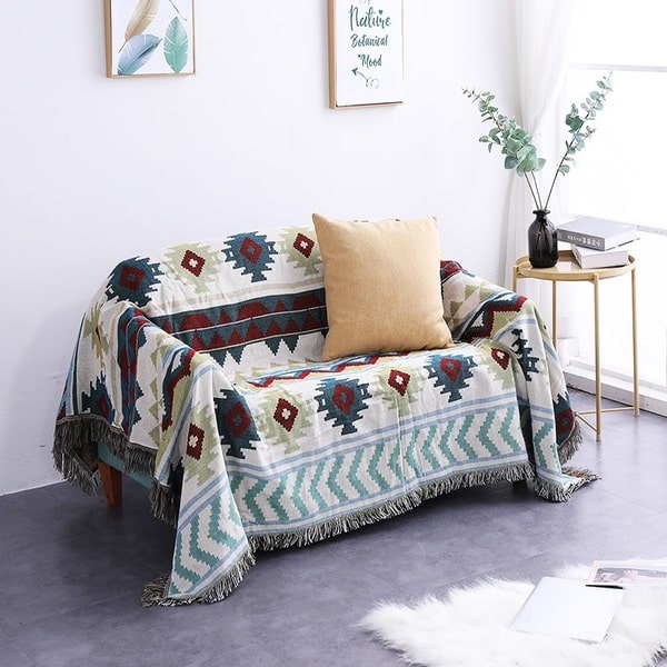 couvre lit bohème décoration 2023
