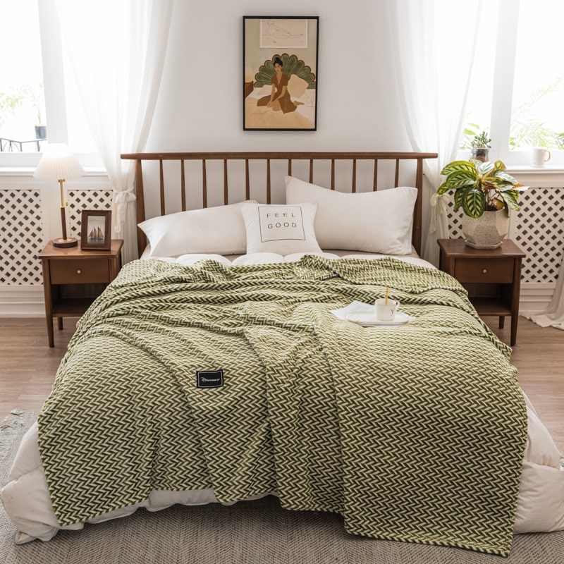Couvre pieds pour lit décoraiton interrieur