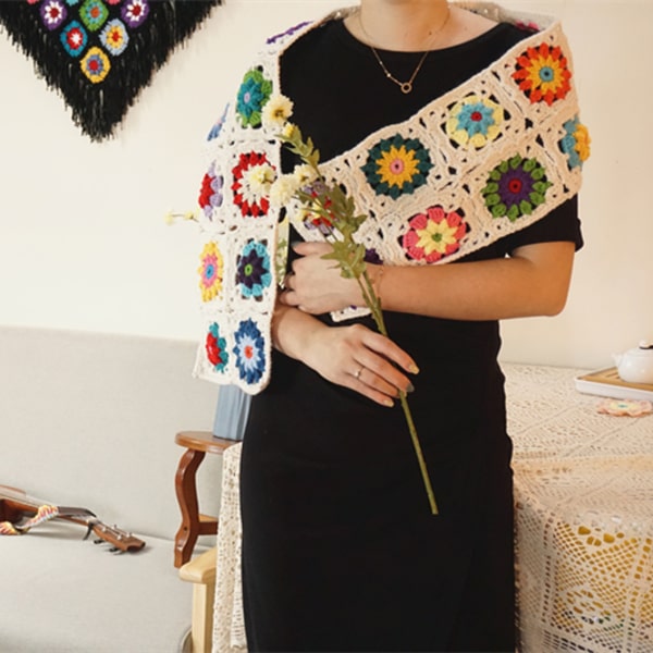 Couvre lit crochet moderne tendance monde