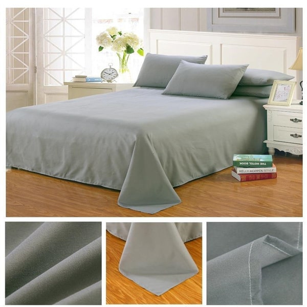 Couvre lit moderne gris