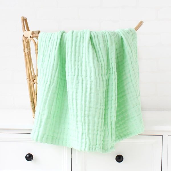 Couvre lit pour bebe vert