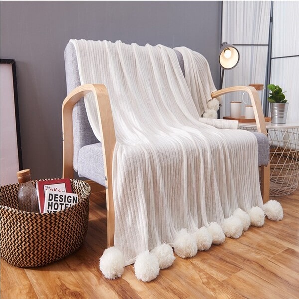 couvre lit tendance 2021 blanc