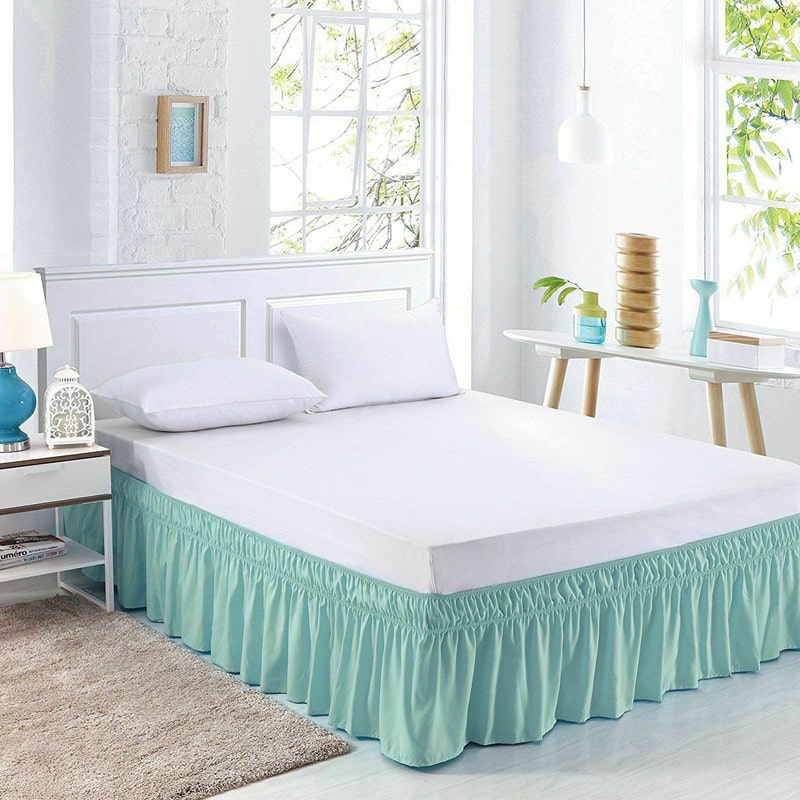 Cache sommier blanc 160x200