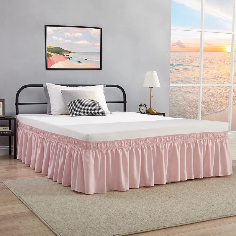 Cache sommier blanc 160x200