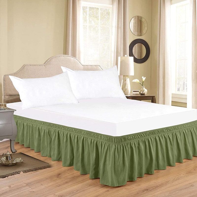 Cache sommier blanc 160x200