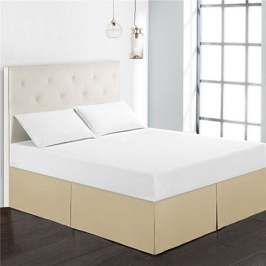 Cache sommier Beige