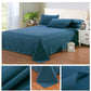 couvre lit moderne bleu 
